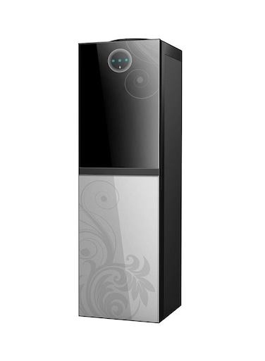 Bergen Water Dispenser With Refrigerator, Three Tabs Hot, Cold And Normal,Byb538 Silver