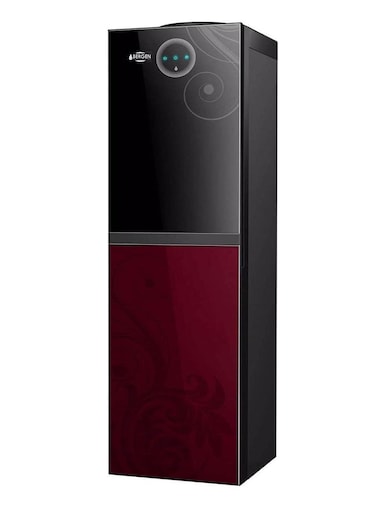 Bergen Water Dispenser With Refrigerator, Three Tabs Hot, Cold And Normal