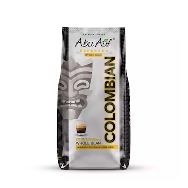 Abu Auf Colombian Whole Grains Espresso Coffee - 1 Kg