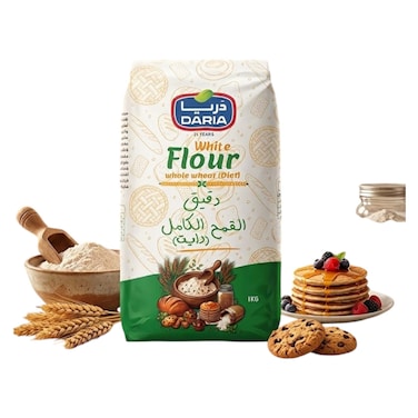 Daria Whole Wheat Diet Flour - 1kg