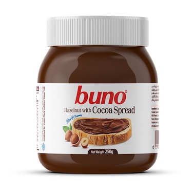 Buno Hazelnut Cocoa Spread - 250 gm
