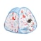 Naomi Cat House - Blue and White - 49 cm