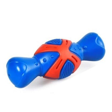 Naomi Dog Chew Toy - Blue/Orange - 16 cm