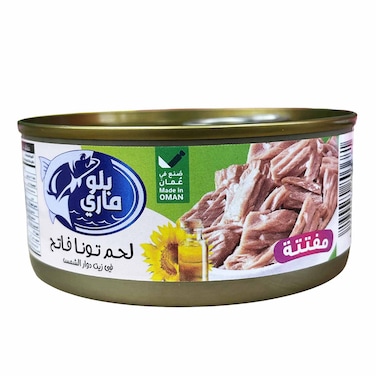 Blue Mare Light Shredded Tuna in Sunflower Oil - 140gm