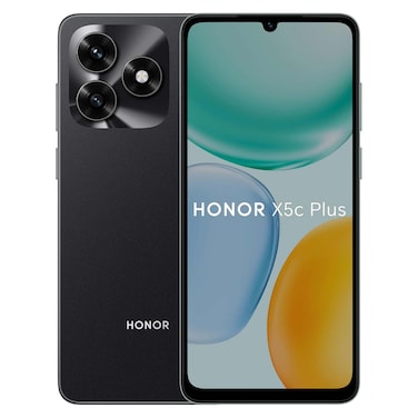 Honor X5c Plus - 6.74-inch 128GB/4GB Dual SIM 4G Smartphone - Midnight Black