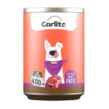 Carlito Adult Dog Wet Food - Beef Pate - 400 gm