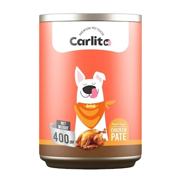 Carlito Adult Dog Wet Food - Chicken Pate - 400 gm