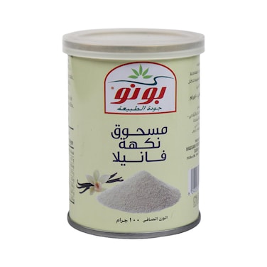 Buno Vanilla Powder Tin - 100gm