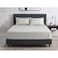 Sofia Fitted Bed Sheet Set - 160 Cm - Silver