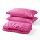 Sofia Fitted Bed Sheet Set - 160 Cm - Fuchsia