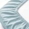 Sofia Fitted Bed Sheet Set - 160 Cm - Light Blue