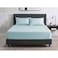 Sofia Fitted Bed Sheet Set - 160 Cm - Light Blue