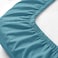 Sofia Fitted Bed Sheet Set - 160 Cm - Petrol