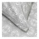 Sofia Fitted Single Bed Sheet Set - Silver - 120 cm - No. 5