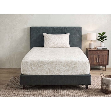 Sofia Fitted Single Bed Sheet Set - Beige - 120 cm - No. 30