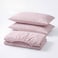 Sofia Fitted Double Bed Sheet Set - Rose - 160 cm - No. 2