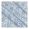Sofia Fitted Double Bed Sheet Set - White x Blue - 160 cm - No. 24