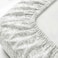 Sofia Fitted Double Bed Sheet Set - Greige - 180 cm - No. 7