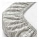 Sofia Fitted Double Bed Sheet Set - Grey - 180 cm - No. 31