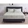 Sofia Fitted Double Bed Sheet Set - Grey - 180 cm - No. 31