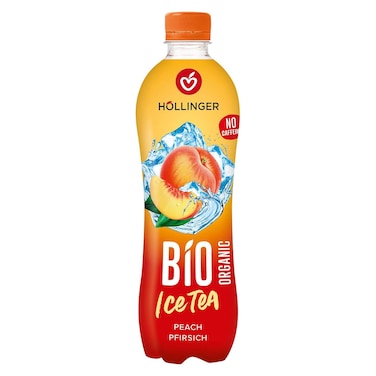 Hollinger Organic Peach Iced Tea - 500ml