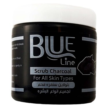 Blue Line Charcoal Scrub - 300ml