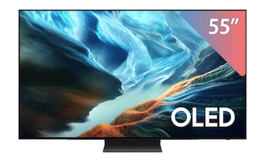 تلفزيون سامسونج 55 بوصة او ليد بدقة 4K فائق الدقة وتقنية سمارت فيجن مدعم بالذكاء الاصطناعي - 55S90H
