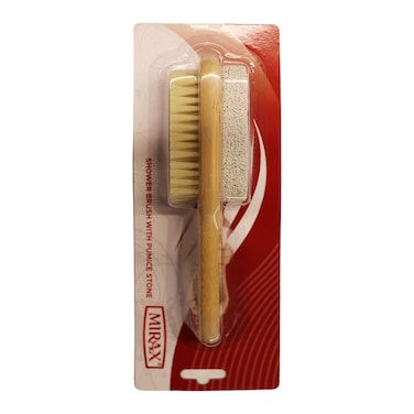 Mirax Foot Brush and  Stone
