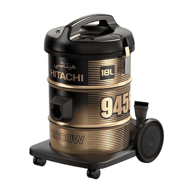 Hitachi Pail Can Vacuum Cleaner 2000 Watt - Gold - CV-945FBKFEG