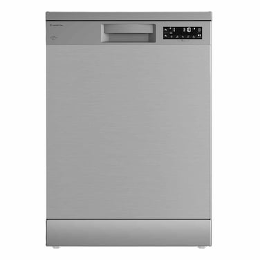 Ariston Dishwasher 15 Place Settings Inverter Digital - Stainless Steel - DFN866XQ