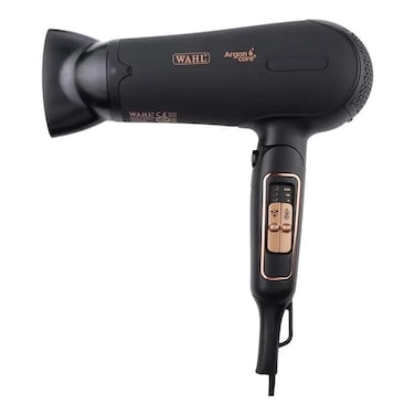 Wahl Pro Sheen Hair Dryer With Shine And Protection Of Argan Oil 2200 Watt - Black - 05449-027