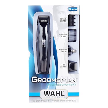 Wahl All In One Rechargeable Grooming Kit - Black - 09685-017