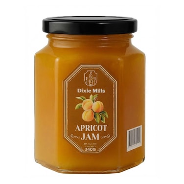 Dixie Mills Apricot Jam - 340 gm