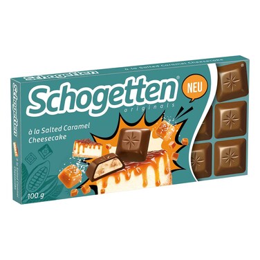 Schogetten Salted Caramel Cheesecake Chocolate - 100gm