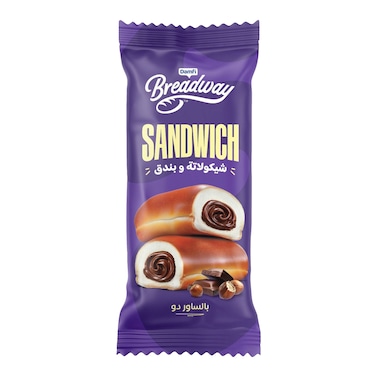 Breadway Chocolate Hazelnut Sandwich
