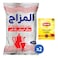 سكر المزاج - قطعتان + شاي ليبتون - 40 جرام