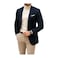 LC MEN BLAZER PLAIN SILVER 509