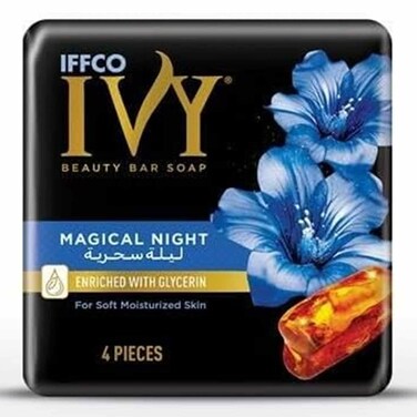 Ivy Magical Night Scented Soap - 110 gm - 4 Pieces