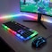 Crash X90 Wired RGB Gaming Keyboard + Mouse - English/Arabic