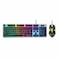 Crash X90 Wired RGB Gaming Keyboard + Mouse - English/Arabic