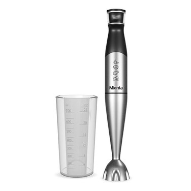 Mienta Hand Blender 1000 Watt - Silver - HB112035A