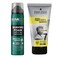 Shave Code Shaving Foam with Aloe Vera - 200ml + Man Zone Gel Medium Shine - 175 ml
