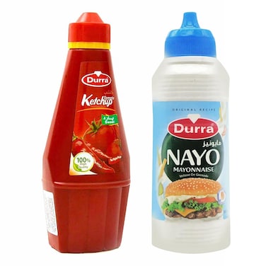 Durra Tomato Ketchup - 250 gm + Mayonnaise - 250 gm