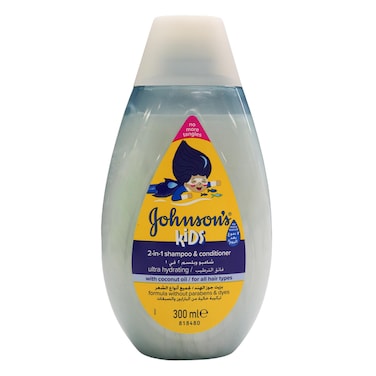 Johnson's Ultra Hydrating 2 In 1 Shampoo and Conditioner - 300ml