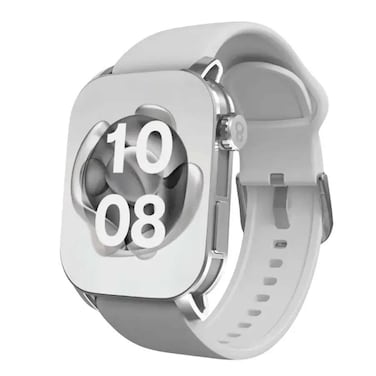CardoO X Apex Smart Watch - 2.01-Inch AMOLED Display - Silver