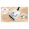 Bosch Series 4 Pro Hygienic Bagged Canister Vacuum Cleaner - 2200 Watt - White - BGL38WHYG