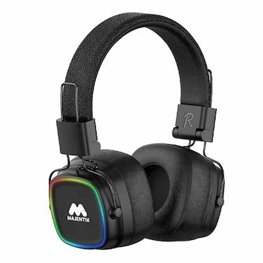 Majentik On-Ear Headphones - Black - MH-003