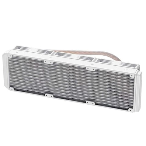 مبرد سائل لوحدة المعالجة المركزية Gamenote F2002 مقاس 360 مم باللون الأبيض - متوافق مع AM5 وIntel LGA1700