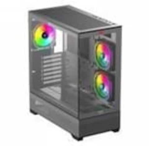 Havit Gaming Chassis CF925 Gaming Chassis with Sleek Design for Gamers black
