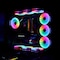 F2089 RGB LED Cooling Fan 120x120cm Quiet Edition High Airflow DC 12V For Computer Case